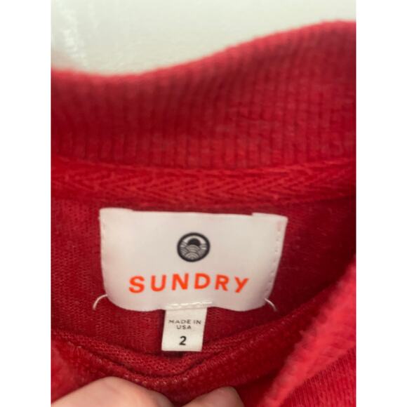 Sundry red sweater - Picture 2 of 7